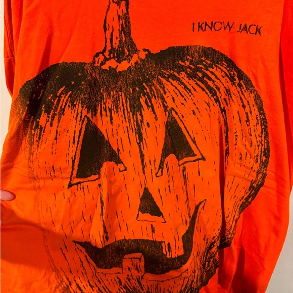 Halloween Vintage Tee 3XL I know Jack Pumpkin Jack o lantern - Picture 4 of 4